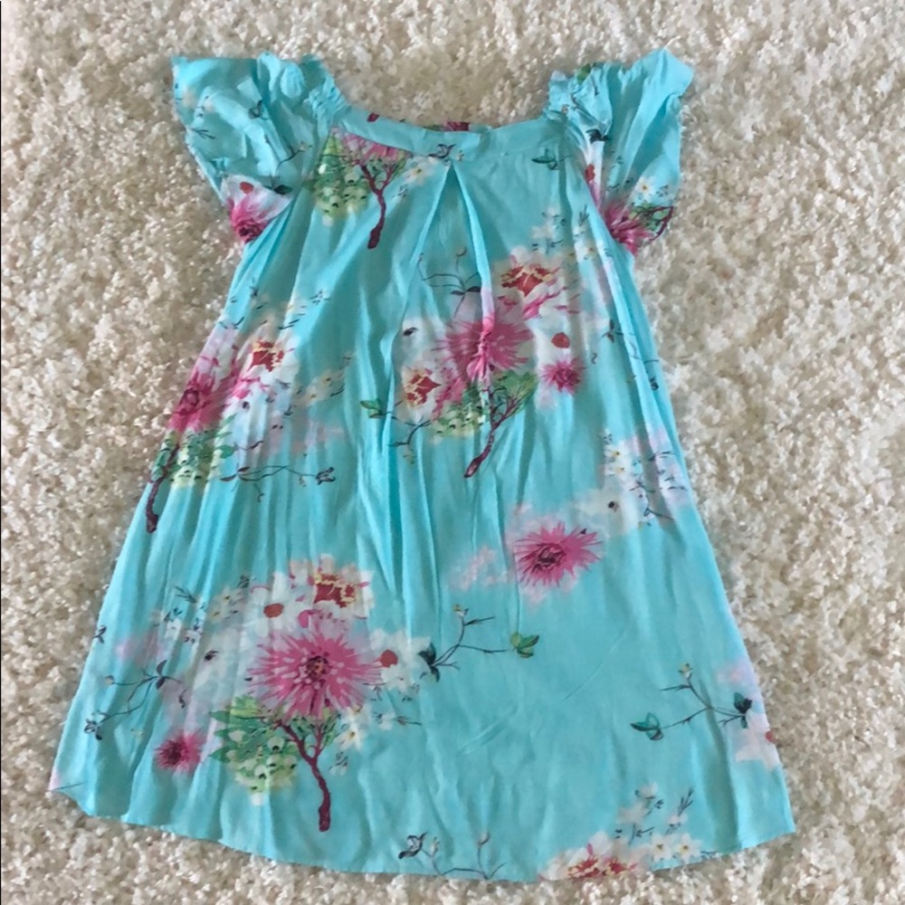 Blue dress